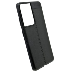 MASKICA TPU AUTO LEATHER ZA HONOR X8 CRNA