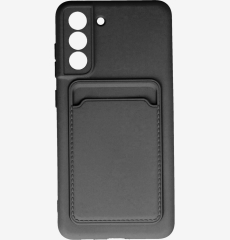 TPU FORCELL CARD CASE SAMSUNG S21 FE CRNA