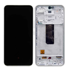 LCD SAMSUNG A54 5G, A546, S OKVIROM, BIJELI