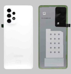 POKLOPAC ZA SAMSUNG A52, A525F, POKLOPAC+STAKLO KAMERE, ORIGINAL EU, BIJELI