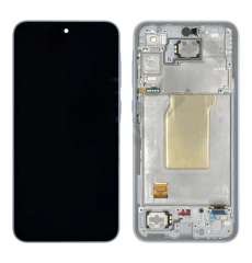 LCD SAMSUNG A35 5G, A356B, S OKVIROM, ICE BLUE