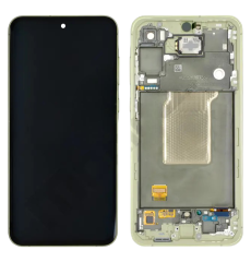 LCD SAMSUNG A55 5G, A556B, S OKVIROM, LEMON