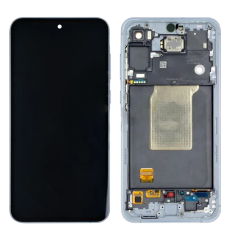 LCD SAMSUNG A55 5G, A556B, S OKVIROM, ICE BLUE