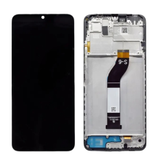 LCD ZA XIAOMI REDMI 13C S OKVIROM CRNI