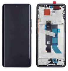 LCD XIAOMI REDMI NOTE 14 PRO 5G, ORIGINAL, S OKVIROM CRNI