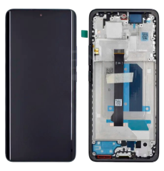 LCD XIAOMI REDMI NOTE 14 PRO PLUS 5G, ORIGINAL, S OKVIROM CRNI