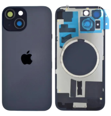 POKLOPAC + STAKLO KAMERE + OKVIR ZA APPLE IPHONE 15 CRNI