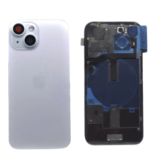POKLOPAC + STAKLO KAMERE + OKVIR ZA APPLE IPHONE 15 PLAVI