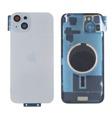 POKLOPAC + STAKLO KAMERE + OKVIR ZA APPLE IPHONE 15 PLUS PLAVI