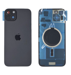 POKLOPAC + STAKLO KAMERE + OKVIR ZA APPLE IPHONE 15 PLUS CRNI