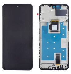 LCD HONOR 200 SMART, S OKVIROM, CRNI