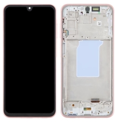 LCD SAMSUNG A26, A266B, S OKVIROM, PINK